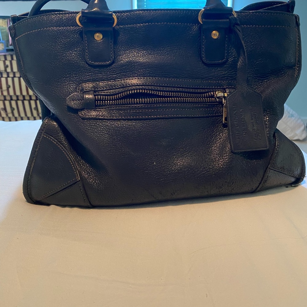 Prada Midnight Blue Leather Handbag - Picture 2 of 8